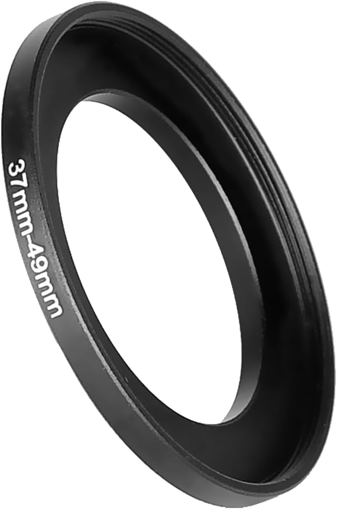 JYUVICT Step Up Rings for Filters 37mm to 49mm Stepping Camera Lens Filter Metal Step Up Lens Filter Adapter Ring for All Brands UV, ND, CPL - Image 1